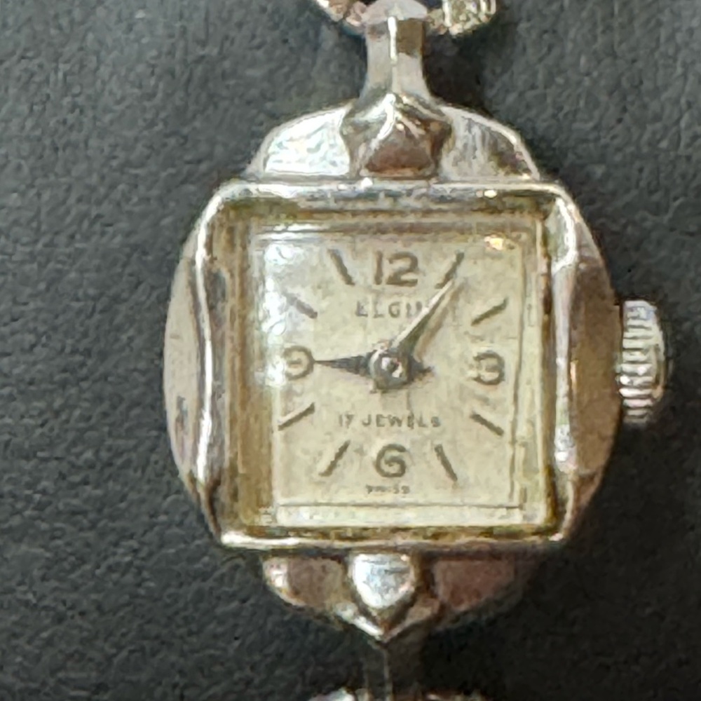 Elgin vintage mechanical manual 10 k gold filled 17 jewels swis - Picture 2 of 11